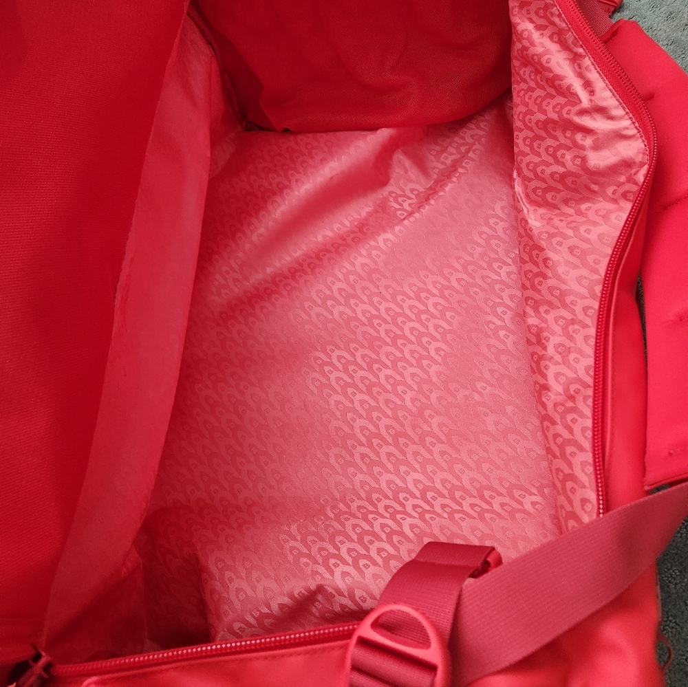 BABOON TO THE MOON Go-Bag Backpack Luggage Duffle Red Big 60L - Picture 3 of 5